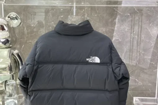 The North Face 1992 Men Women Winter Jacket Black White