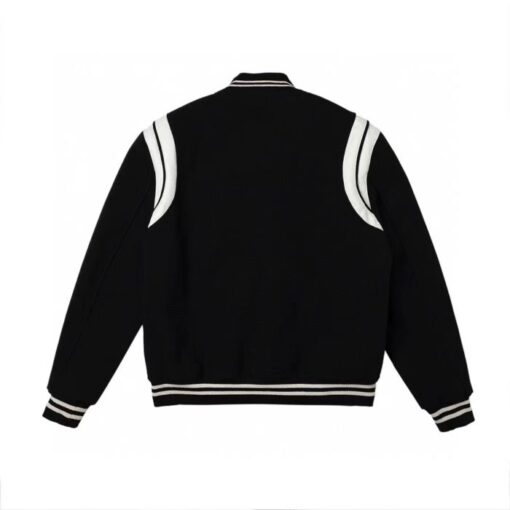 Yves Saint Lauren Jacket Black White