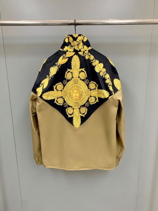 Versace Jacket Black Beige