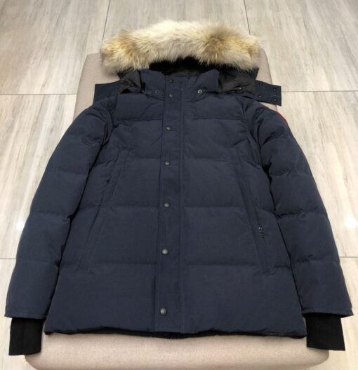 Canada Goose Down Jacket Navy Blue