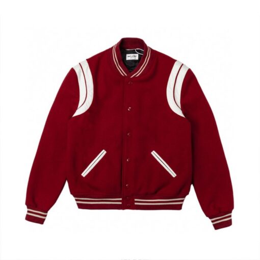 Yves Saint Lauren Jacket Red White