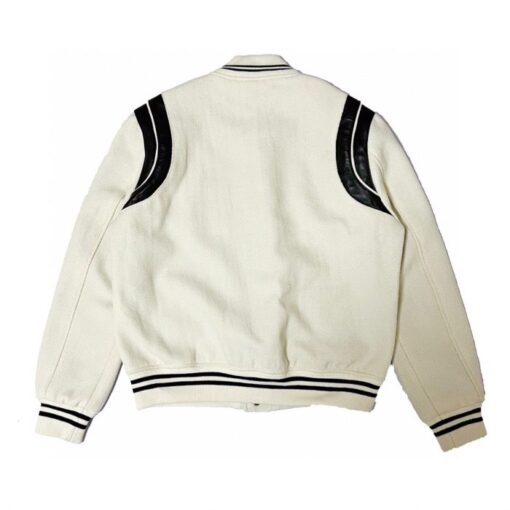 Yves Saint Lauren Jacket Cream Black