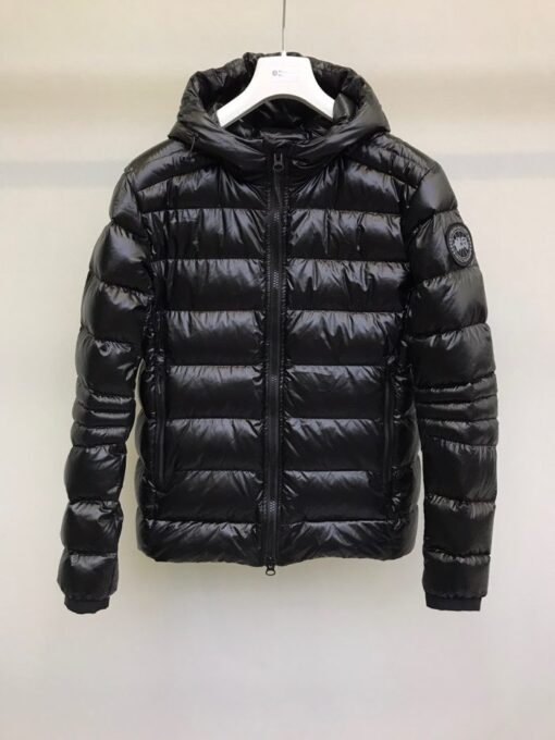 Canada Goose Down Jacket Glossy Black