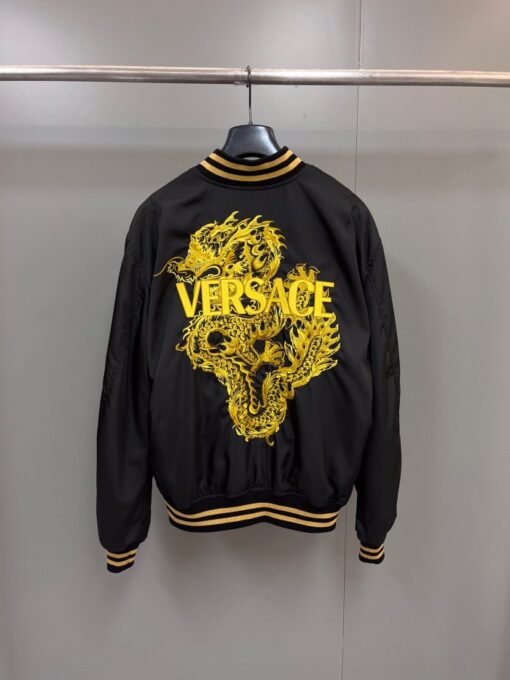 Versace Jacket Black Gold