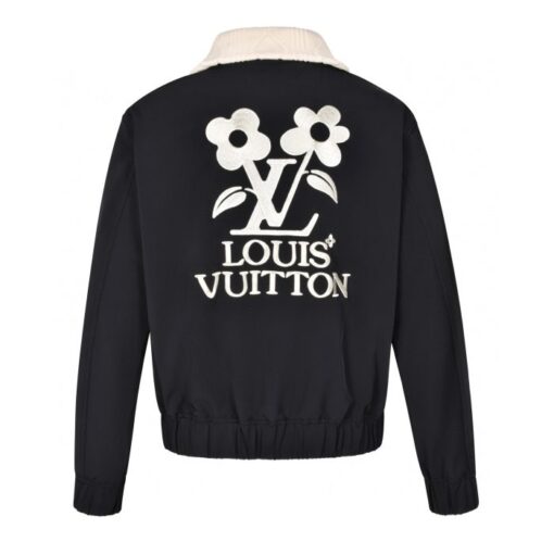 LV Jacket Black And Cream