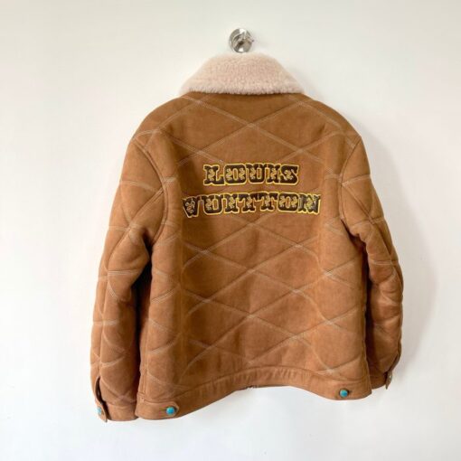 LV Vintage Jacket Brown