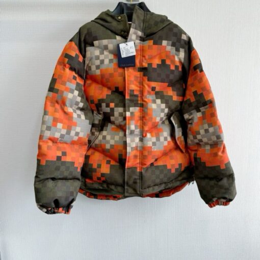 LV Down Jacket Multi Color