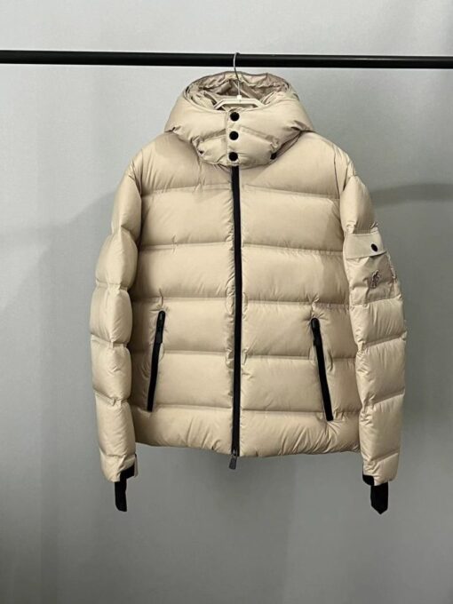 Moncler Down Jacket Beige