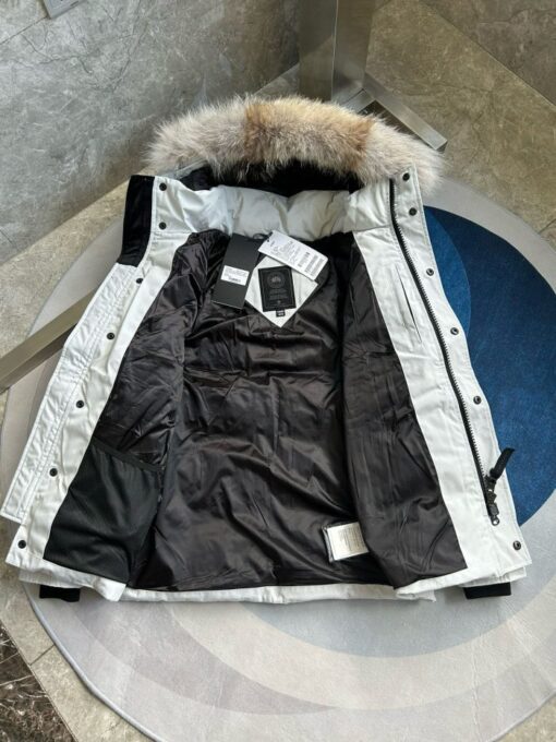 Canada Goose Down Jacket White - Image 3