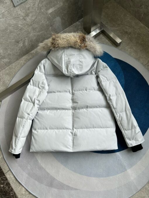 Canada Goose Down Jacket White - Image 2