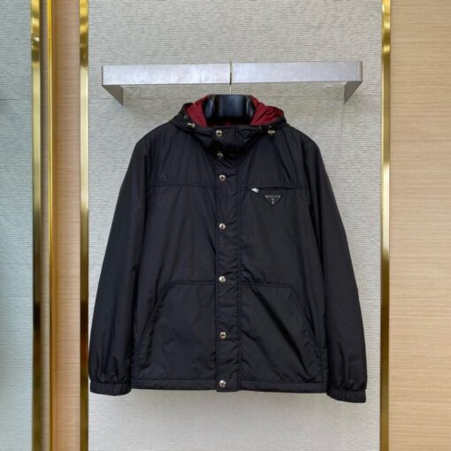 Prada Jacket Black And Red