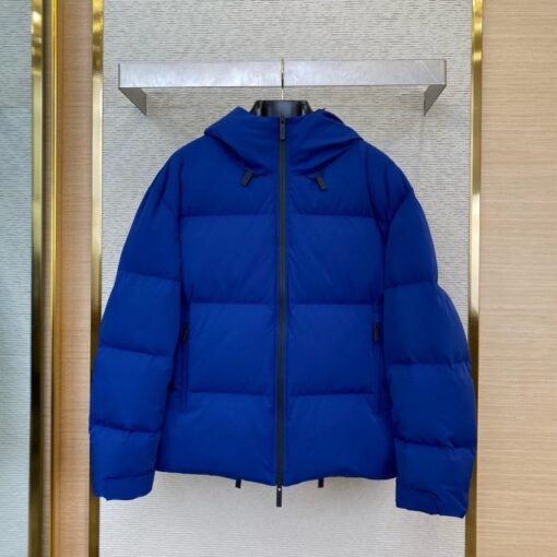 Prada Down Jacket Full Blue