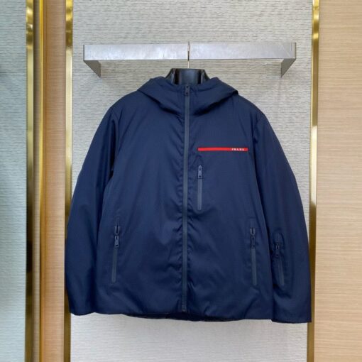 Prada Jacket Full Navy Blue