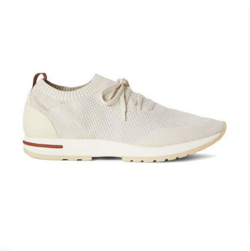 LORO PIANA 360 Flexy Walk Sneakers Beige Melange