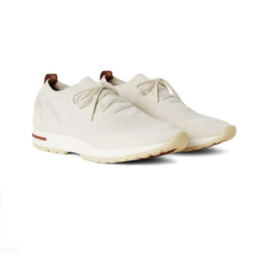 LORO PIANA 360 Flexy Walk Sneakers Beige Melange