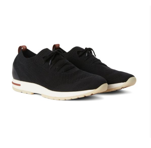 LORO PIANA 360 Flexy Walk Sneakers Black