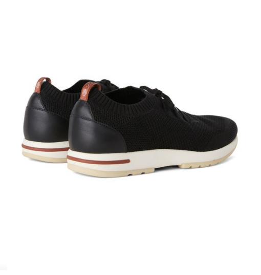 LORO PIANA 360 Flexy Walk Sneakers Black