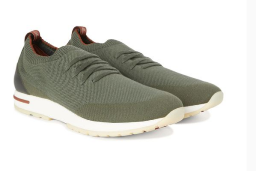 LORO PIANA 360 Lp Flexy Walk Sneaker Army Green