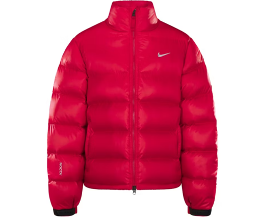 Nike x Drake NOCTA Sunset Puffer Jacket Red