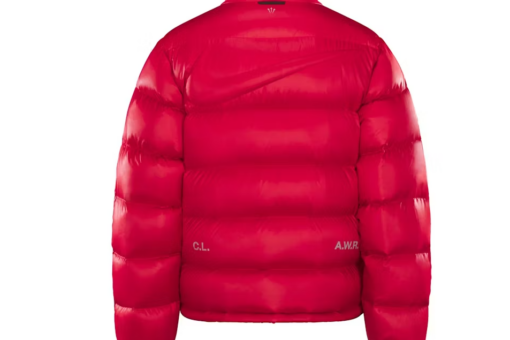 Nike x Drake NOCTA Sunset Puffer Jacket Red