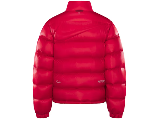 Nike x Drake NOCTA Sunset Puffer Jacket Red