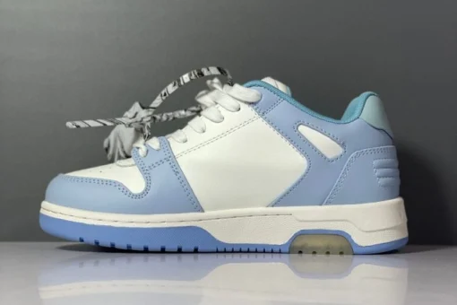 Off White Sneaker Blue & White