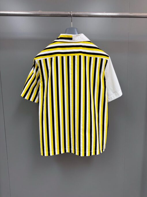 Prada Shirt Two Part Yellow White