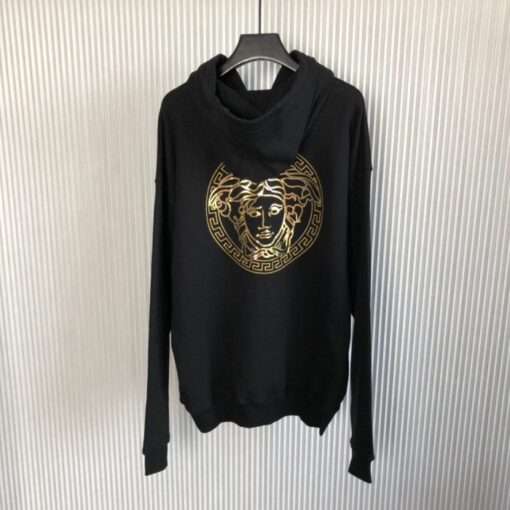 Versace X Fendi Hoodie Black Gold