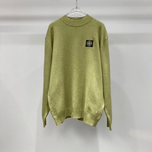 Stone Island Sweater Vert Sauge