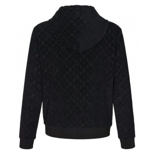 LV Zip Sweater Black