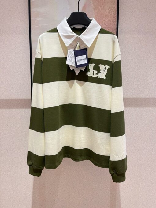 LV Sweater Green And White