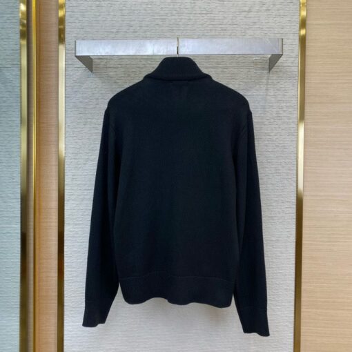 Prada Zipper Sweater Black