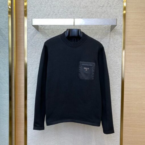 Prada Sweater Navy Blue