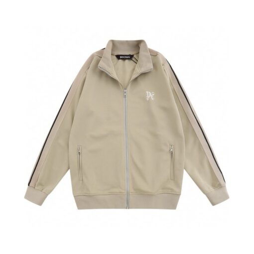 Palm Angels Track Jacket Beige