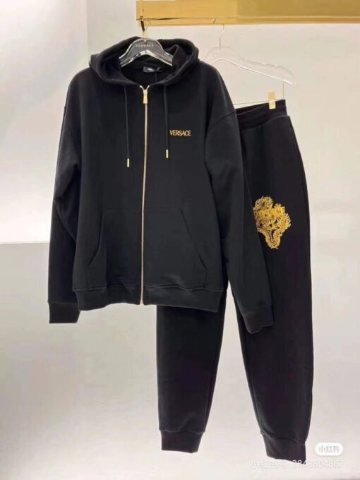 Versace Tracksuit Black