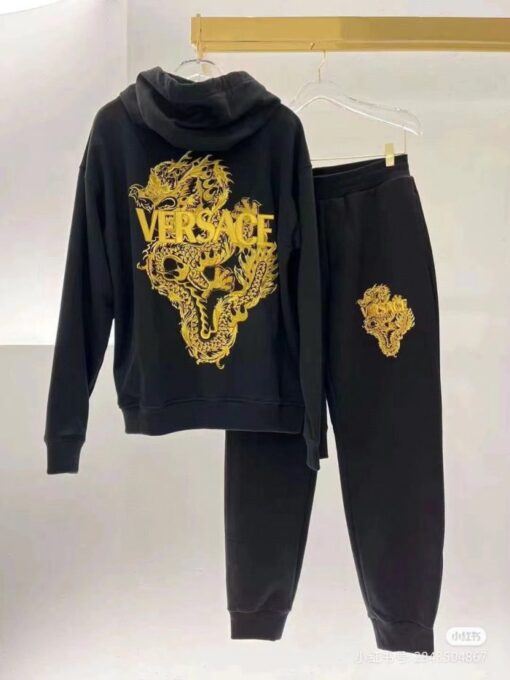 Versace Tracksuit Black