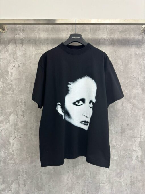 Balenciaga T-Shirt Black White