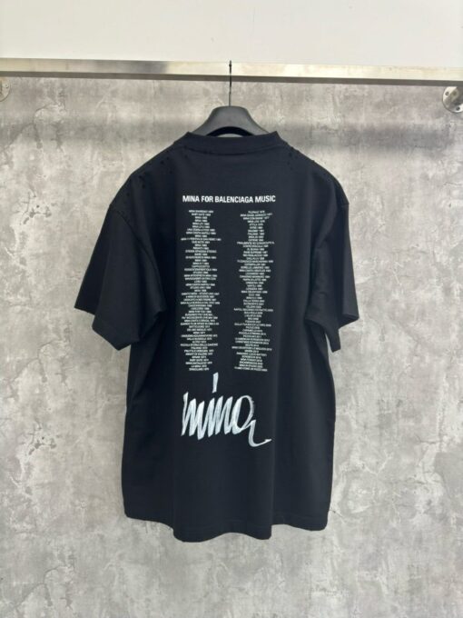 Balenciaga T-Shirt Black White