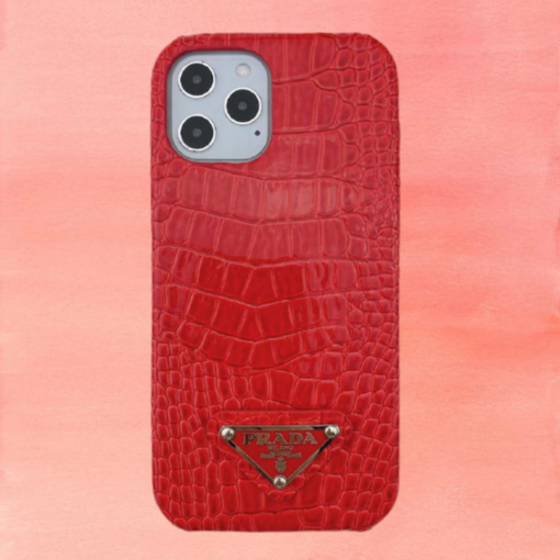 Prada iPhone Case Devil Wears Red Croc