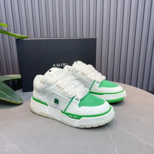 Amiri MA-1 Bread Sneaker White Green