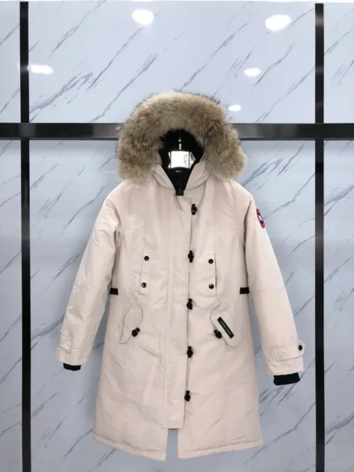 Canada Goose 12 Women Winter Jacket Cream