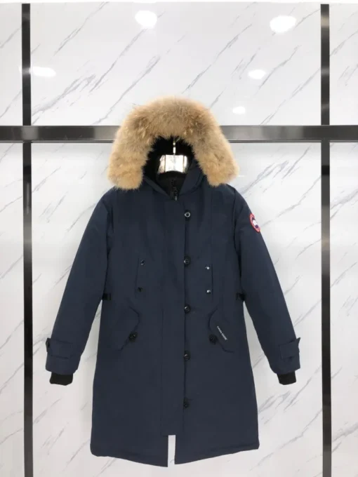 Canada Goose 12 Women Winter Jacket Navy Blue