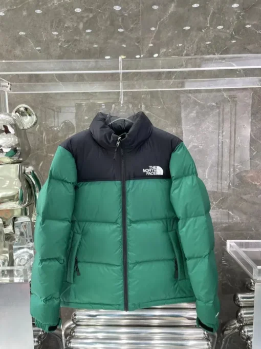 The North Face 1996 Men Women Winter Jacket Green Black