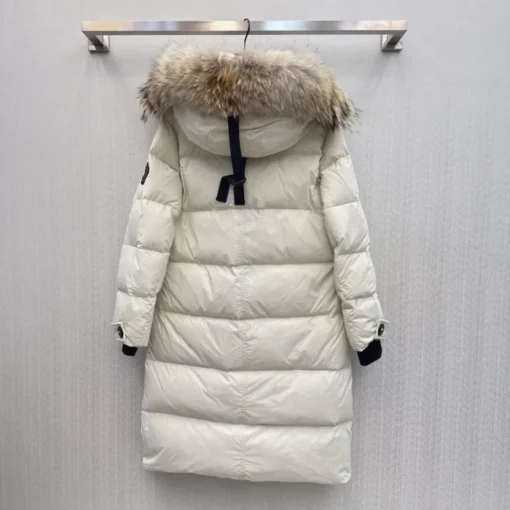 Canada Goose New Women Long Winter Jacket White