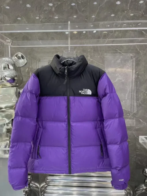 The North Face 1996 Men Women Winter Jacket Peak Purple/Tnf Black