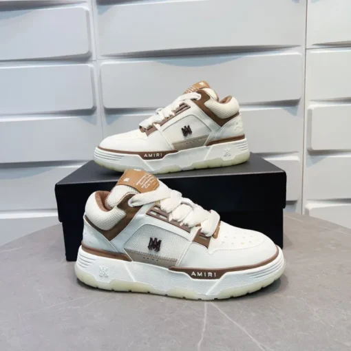 Amiri MA-1 Bread Sneaker White Brown