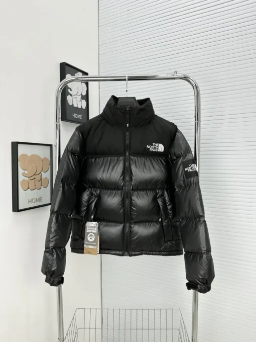 The North Face 1996 Men Women Winter Jacket Black