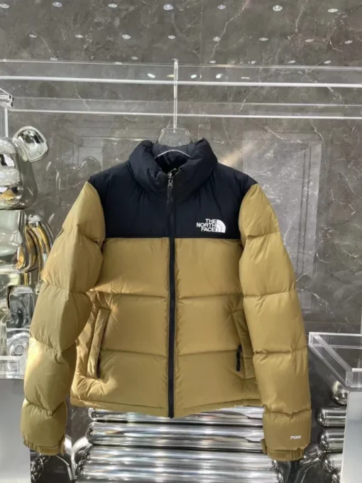 The North Face 1996 Men Women Winter Jacket Yellow Black