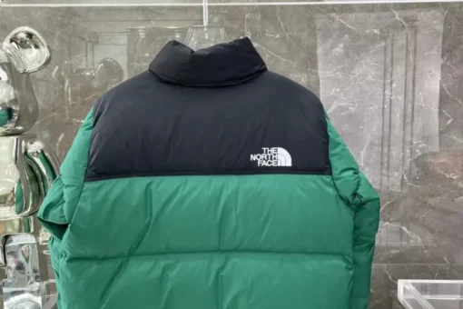 The North Face 1996 Men Women Winter Jacket Green Black