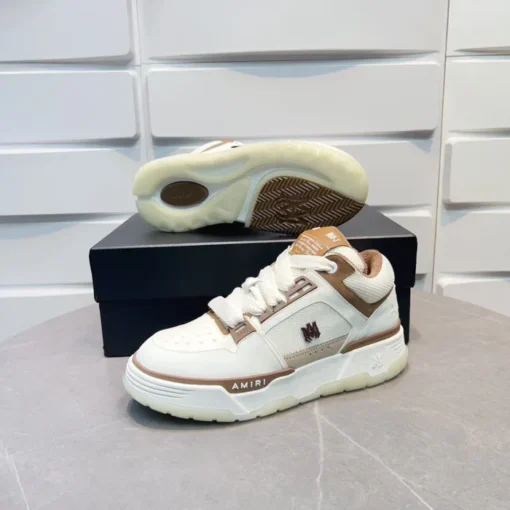 Amiri MA-1 Bread Sneaker White Brown